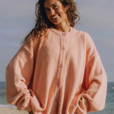 Oversized Button Up Sweater